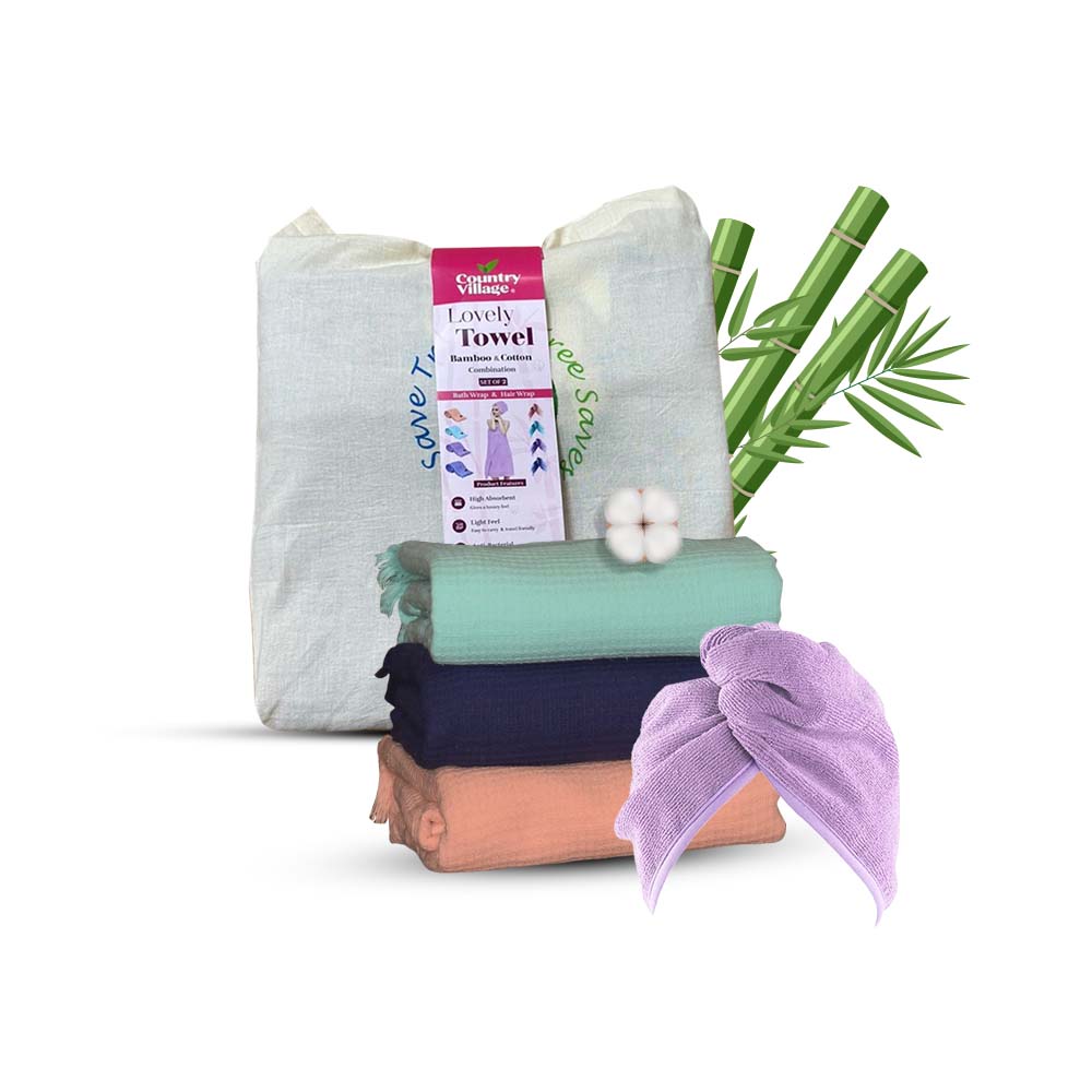 Lovely Towels (Bamboo & Cotton Combination)